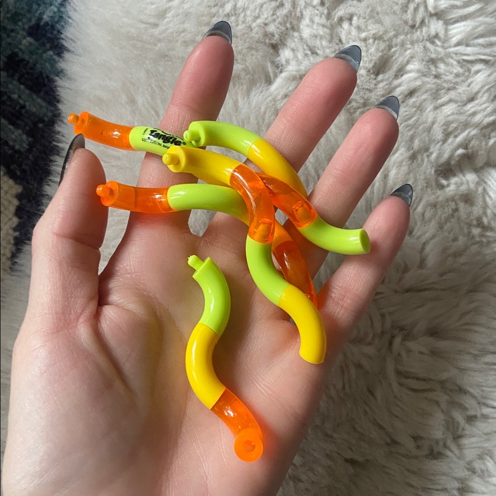 Tangle sensory fidget toy autism adhd kids sensory processing Easter basket gift - Picture 6 of 7